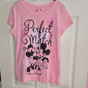 Disney Pink 'Perfect Match' Kids T-Shirt